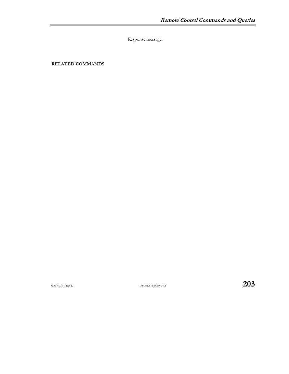 Teledyne LeCroy X-STREAM OSCILLOSCOPES Remote Control User Manual | Page 209 / 305