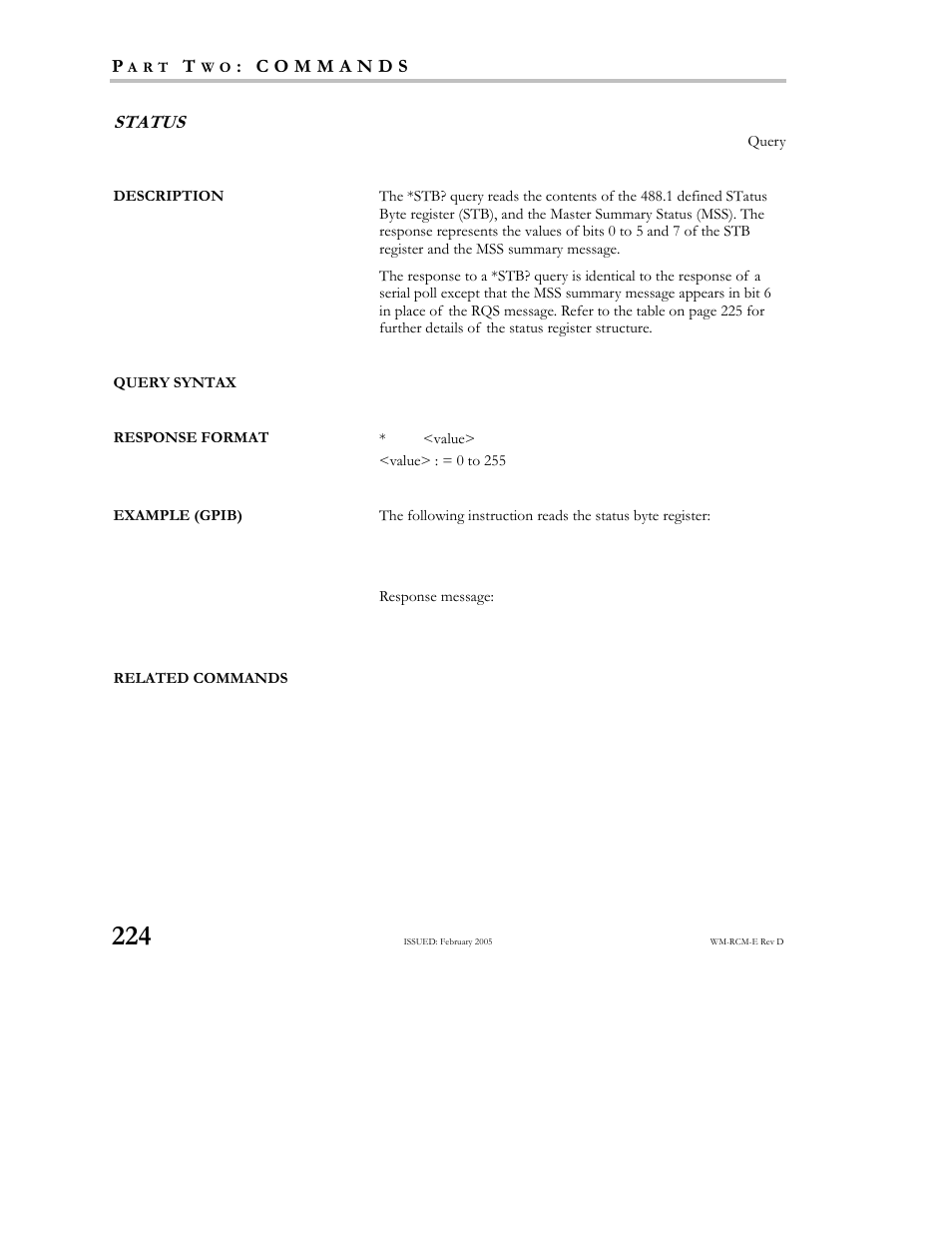 Teledyne LeCroy X-STREAM OSCILLOSCOPES Remote Control User Manual | Page 230 / 305