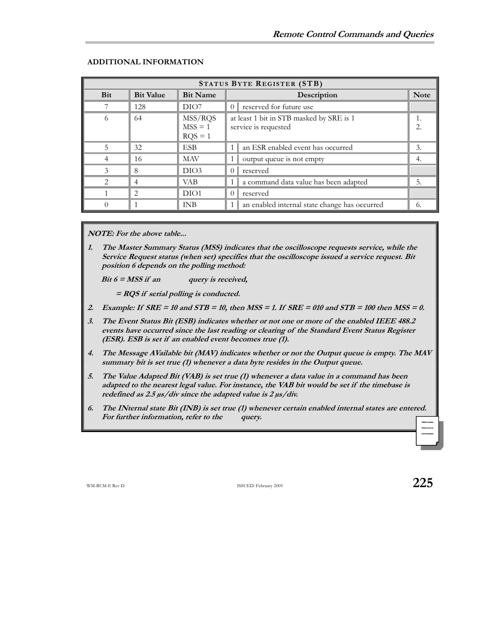 Remote control commands and queries | Teledyne LeCroy X-STREAM OSCILLOSCOPES Remote Control User Manual | Page 231 / 305