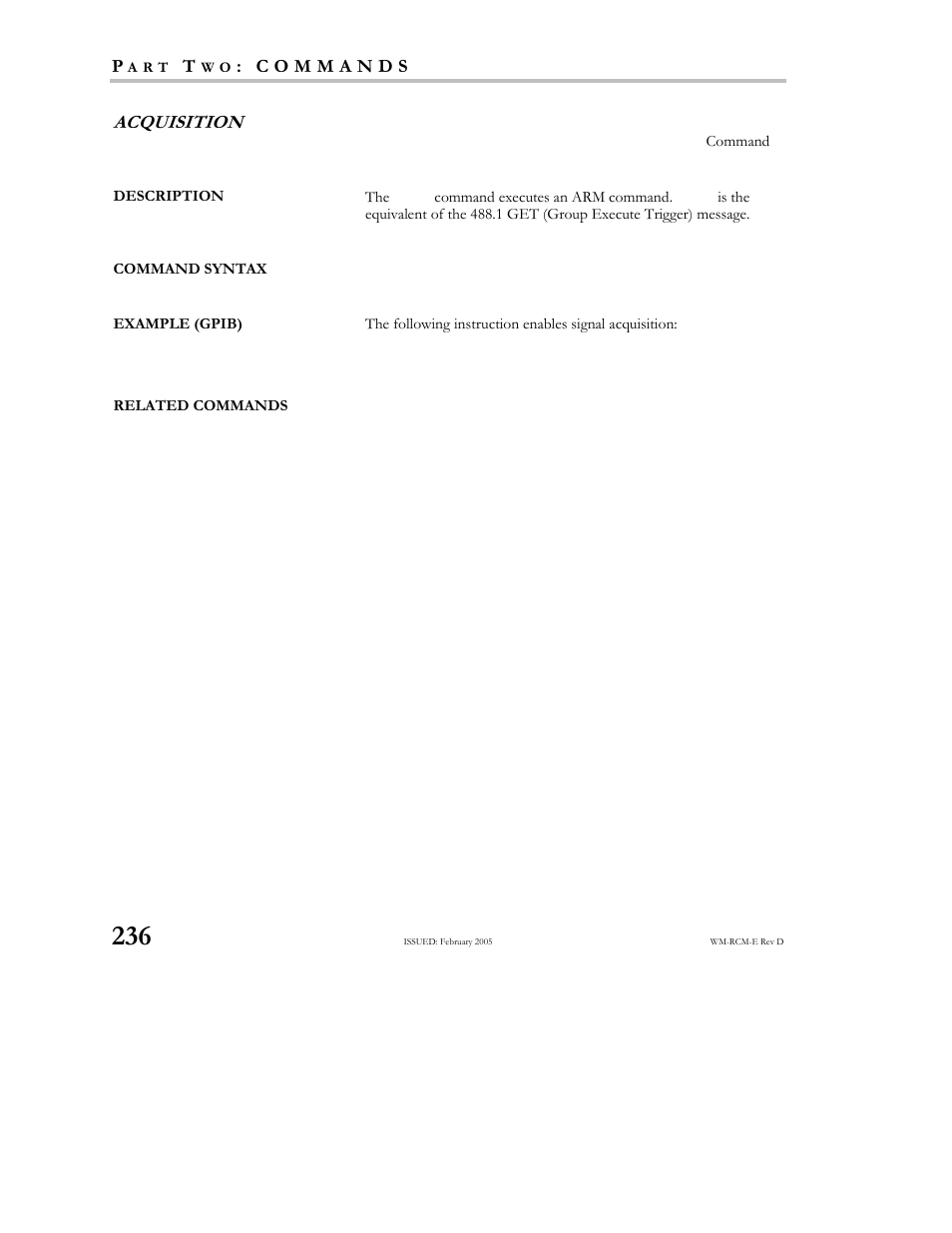 Teledyne LeCroy X-STREAM OSCILLOSCOPES Remote Control User Manual | Page 242 / 305