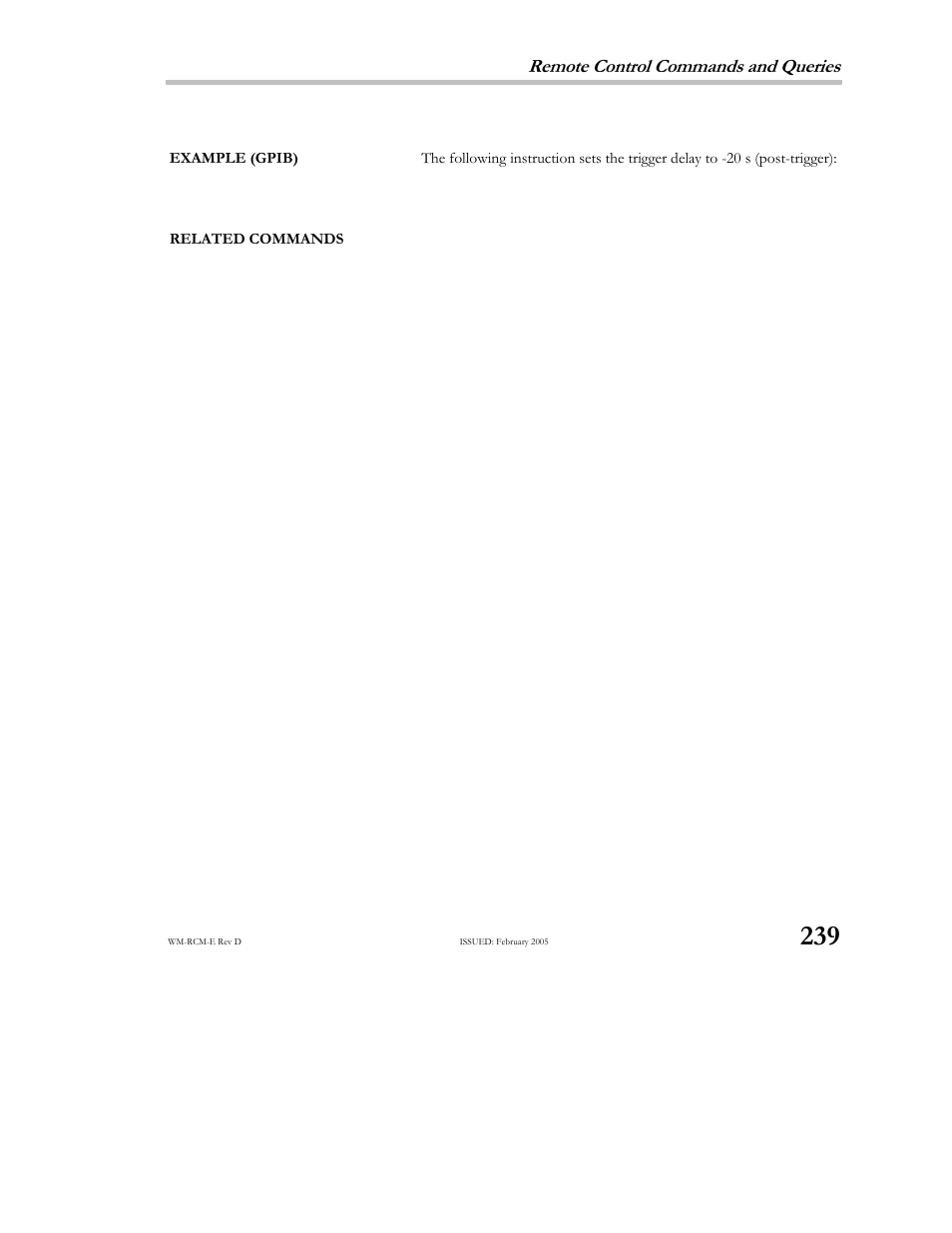 Teledyne LeCroy X-STREAM OSCILLOSCOPES Remote Control User Manual | Page 245 / 305