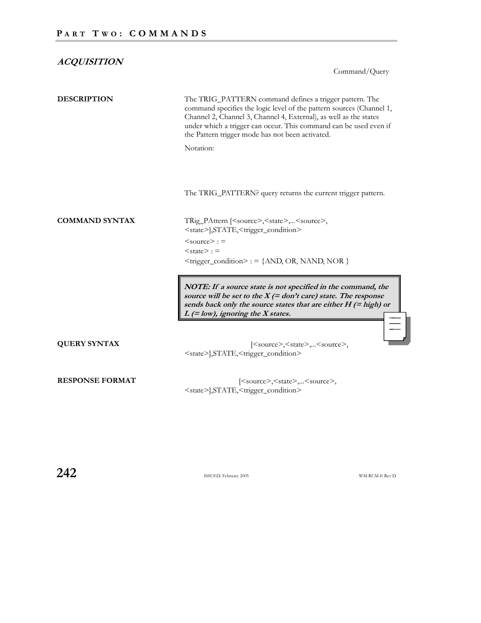 Teledyne LeCroy X-STREAM OSCILLOSCOPES Remote Control User Manual | Page 248 / 305