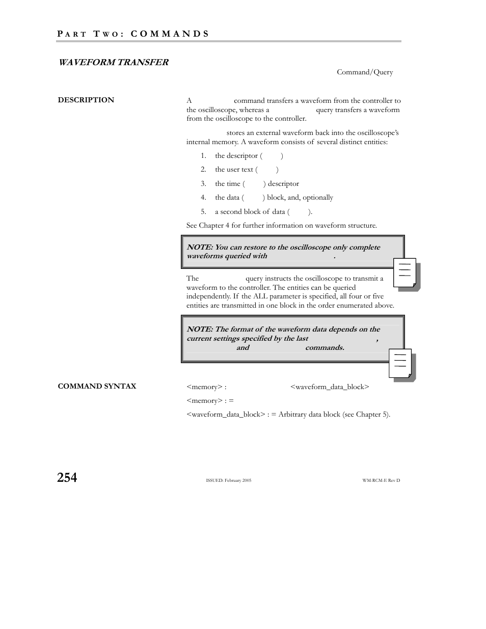 Teledyne LeCroy X-STREAM OSCILLOSCOPES Remote Control User Manual | Page 260 / 305