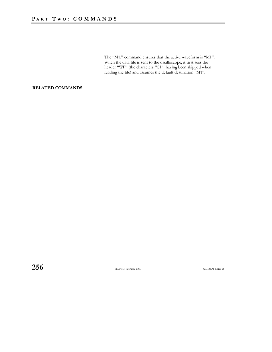 Teledyne LeCroy X-STREAM OSCILLOSCOPES Remote Control User Manual | Page 262 / 305