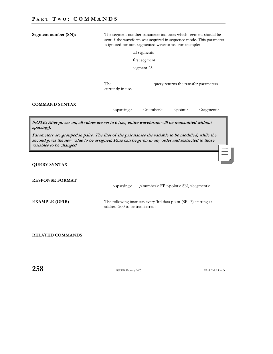 Teledyne LeCroy X-STREAM OSCILLOSCOPES Remote Control User Manual | Page 264 / 305