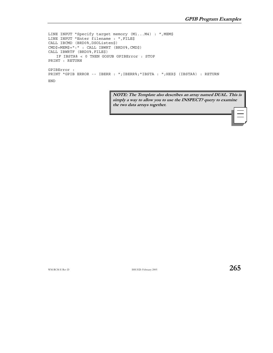 Teledyne LeCroy X-STREAM OSCILLOSCOPES Remote Control User Manual | Page 271 / 305