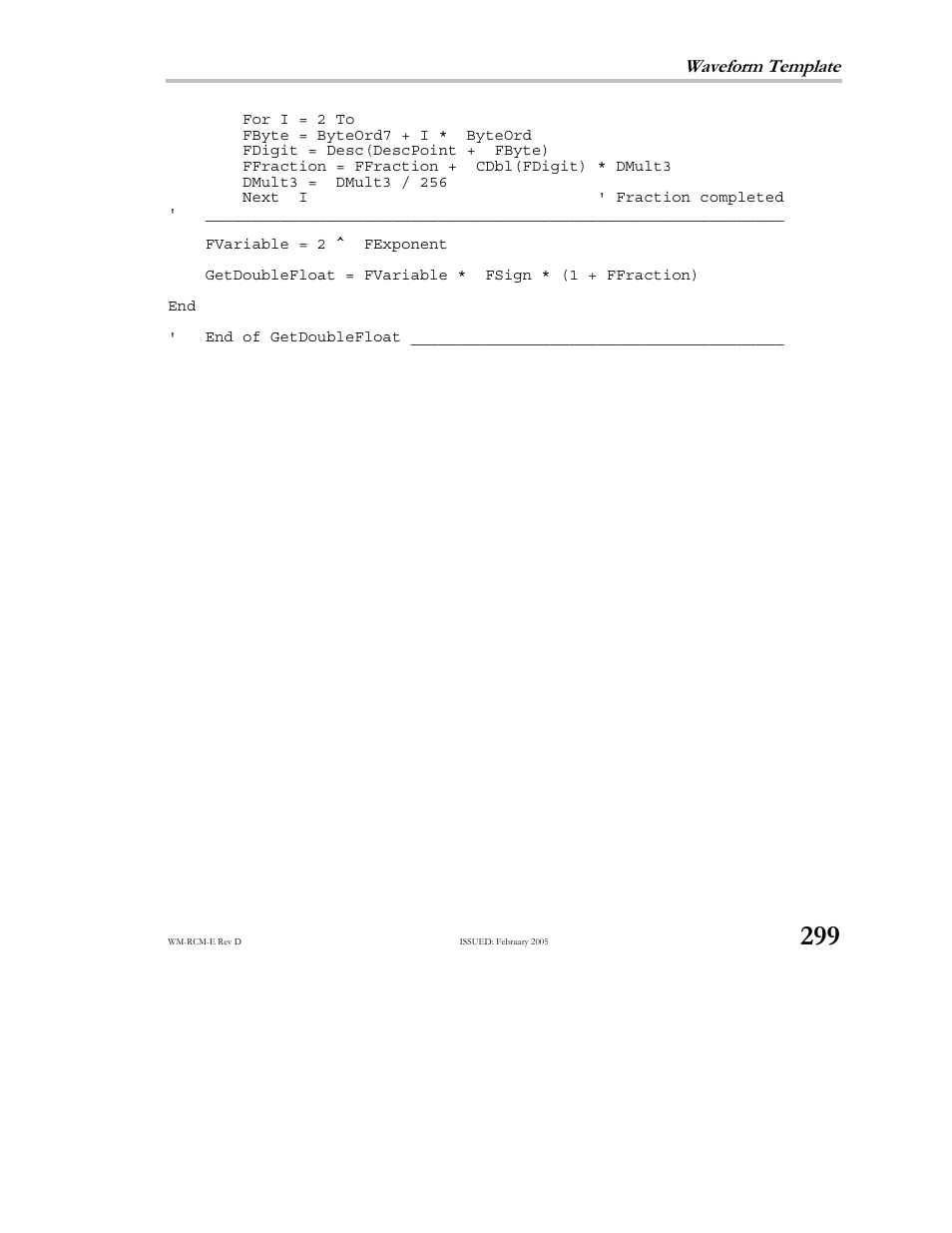 Teledyne LeCroy X-STREAM OSCILLOSCOPES Remote Control User Manual | Page 305 / 305