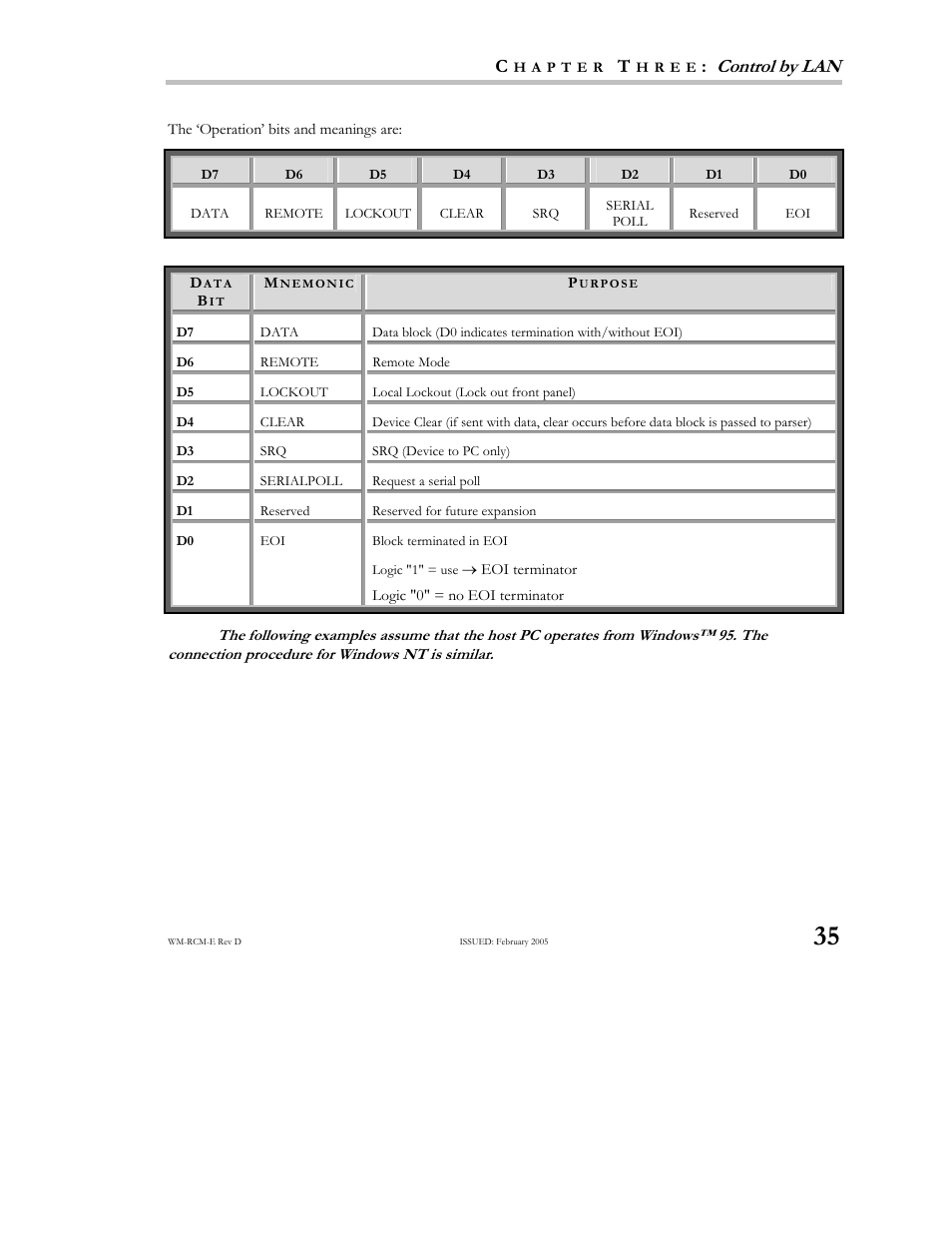 Control by lan | Teledyne LeCroy X-STREAM OSCILLOSCOPES Remote Control User Manual | Page 41 / 305