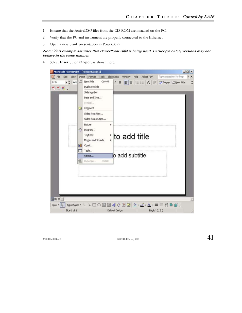 Teledyne LeCroy X-STREAM OSCILLOSCOPES Remote Control User Manual | Page 47 / 305