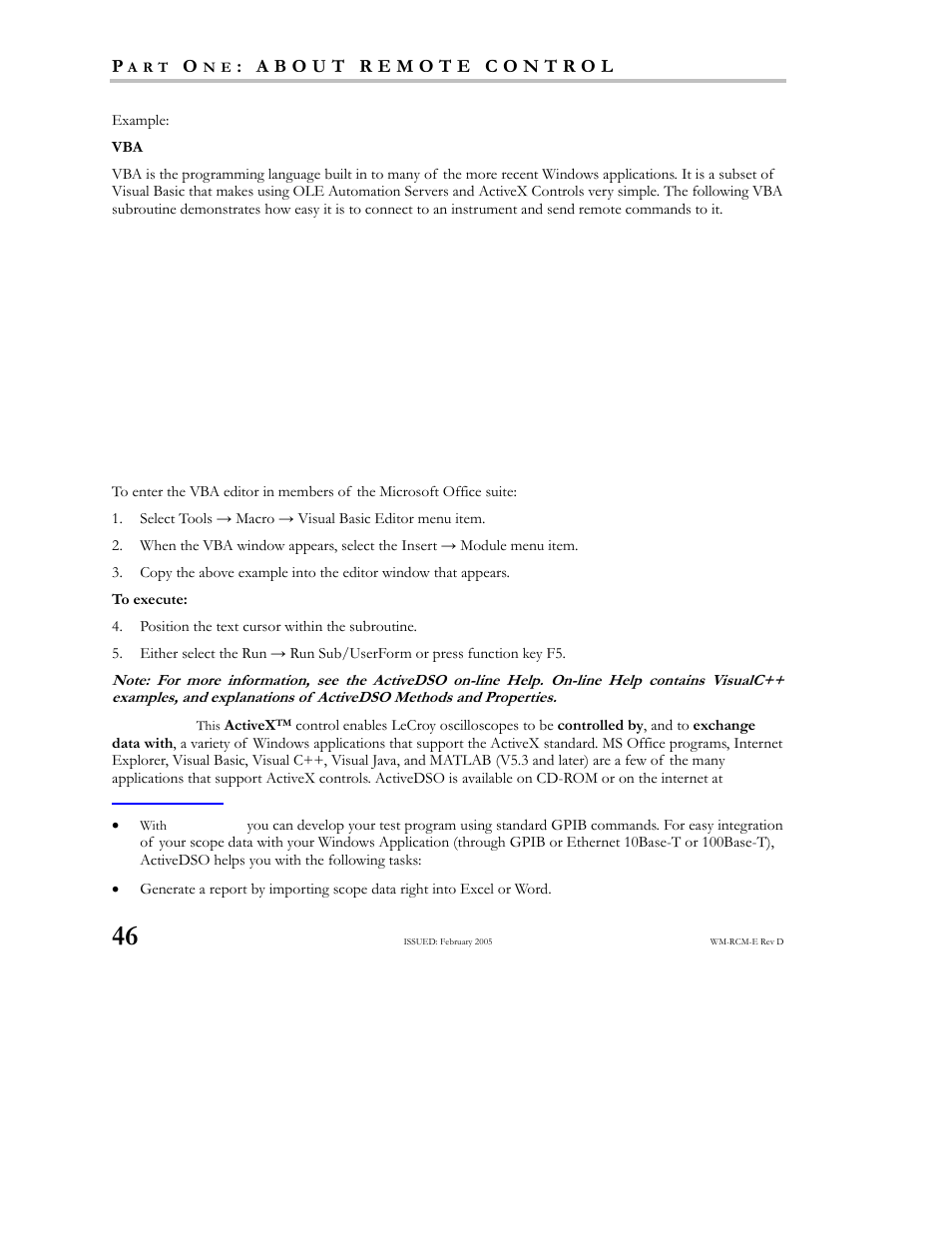 Teledyne LeCroy X-STREAM OSCILLOSCOPES Remote Control User Manual | Page 52 / 305