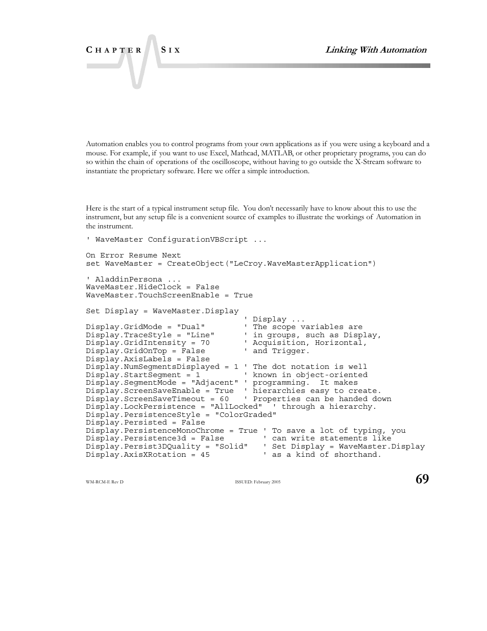 What is automation, Overview some details | Teledyne LeCroy X-STREAM OSCILLOSCOPES Remote Control User Manual | Page 75 / 305