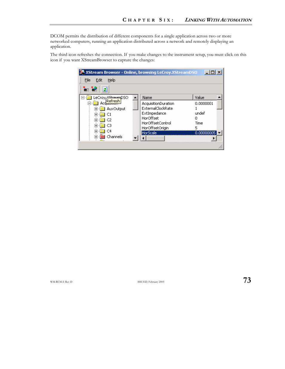 Teledyne LeCroy X-STREAM OSCILLOSCOPES Remote Control User Manual | Page 79 / 305