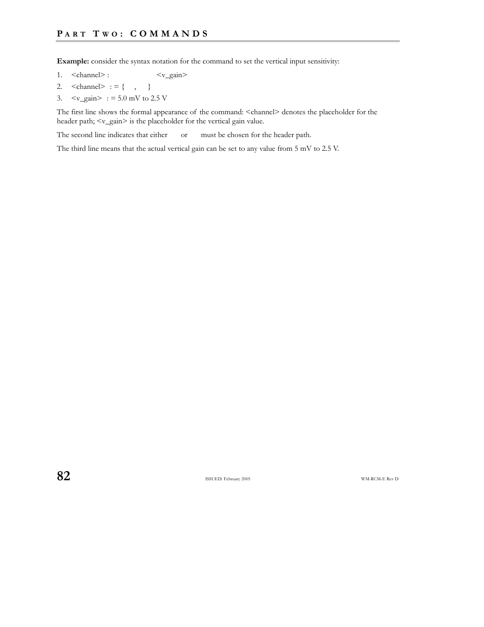 Teledyne LeCroy X-STREAM OSCILLOSCOPES Remote Control User Manual | Page 88 / 305