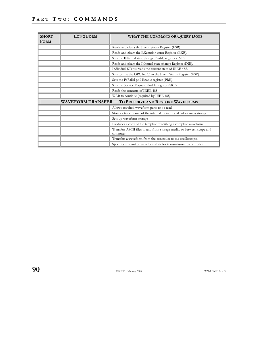 Teledyne LeCroy X-STREAM OSCILLOSCOPES Remote Control User Manual | Page 96 / 305