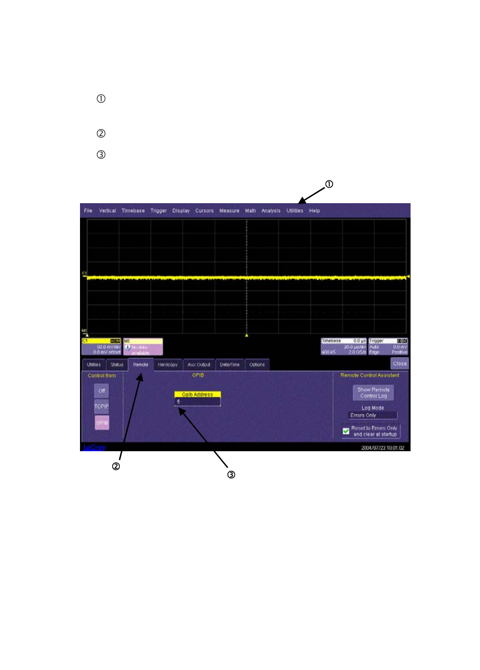 Setting up the gp-ib, B) setting up the gp-ib | Teledyne LeCroy WS-GPIB User Manual | Page 8 / 12