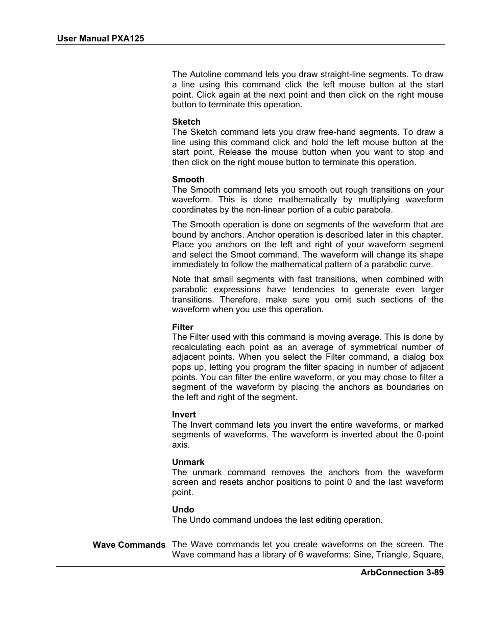 Teledyne LeCroy PXA125 User Manual | Page 103 / 219