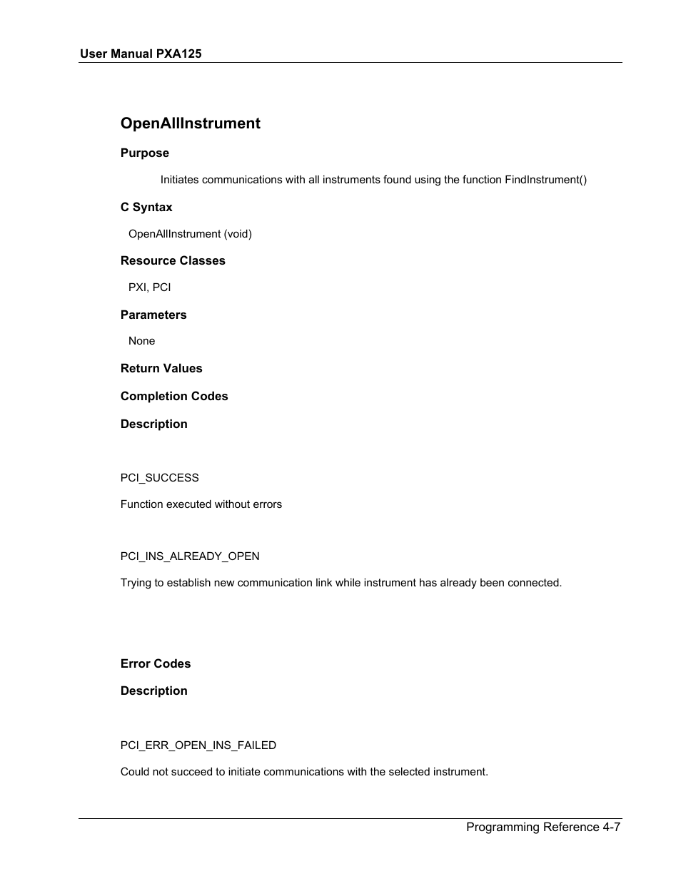 Openallinstrument | Teledyne LeCroy PXA125 User Manual | Page 125 / 219
