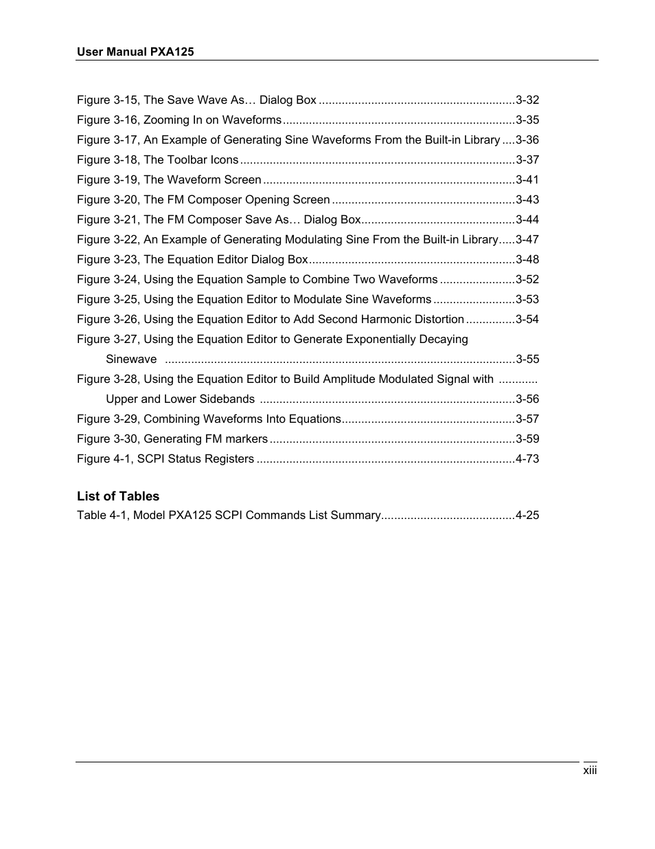 Teledyne LeCroy PXA125 User Manual | Page 13 / 219