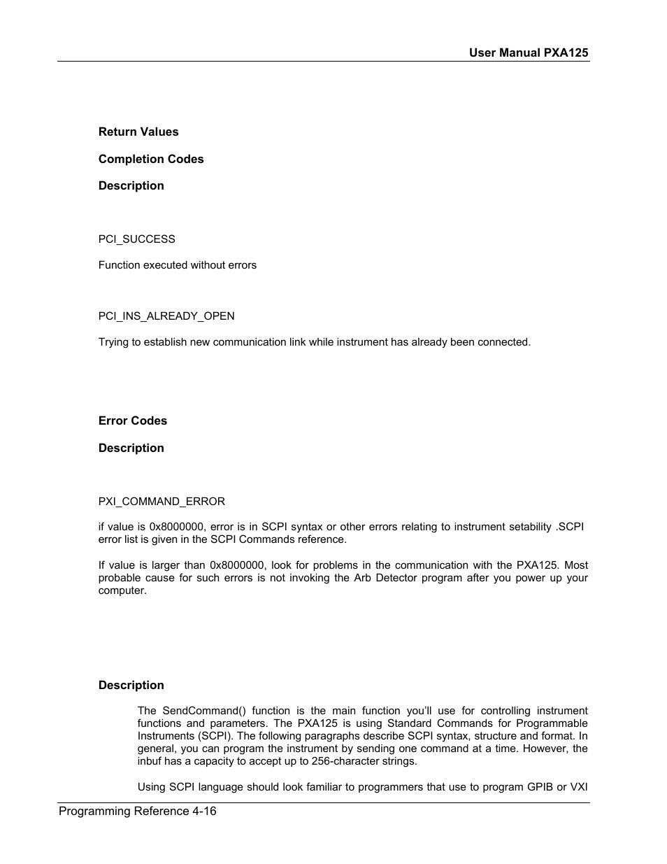 Teledyne LeCroy PXA125 User Manual | Page 134 / 219