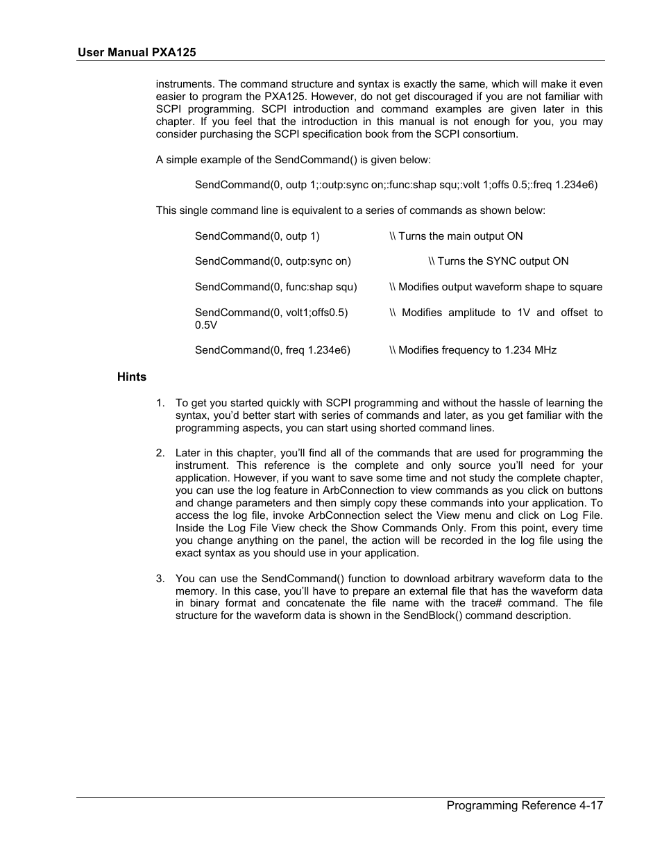 Teledyne LeCroy PXA125 User Manual | Page 135 / 219