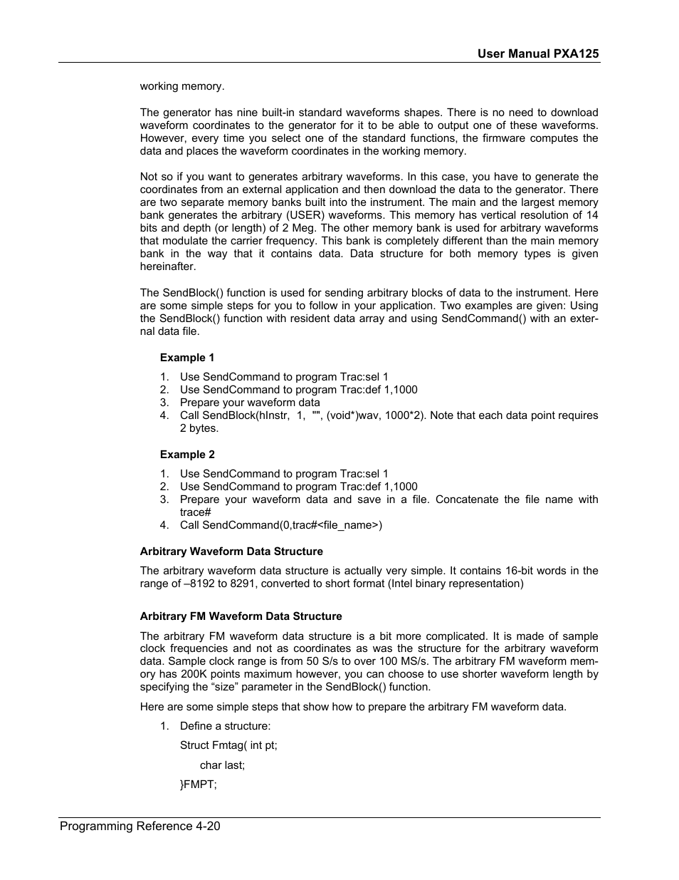 Teledyne LeCroy PXA125 User Manual | Page 138 / 219