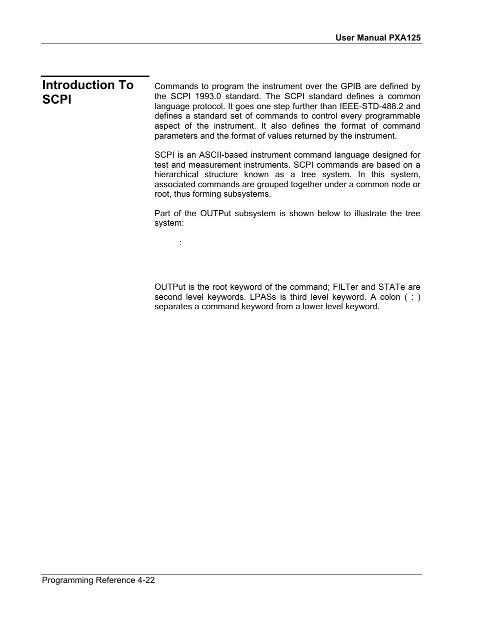 Introduction to scpi | Teledyne LeCroy PXA125 User Manual | Page 140 / 219