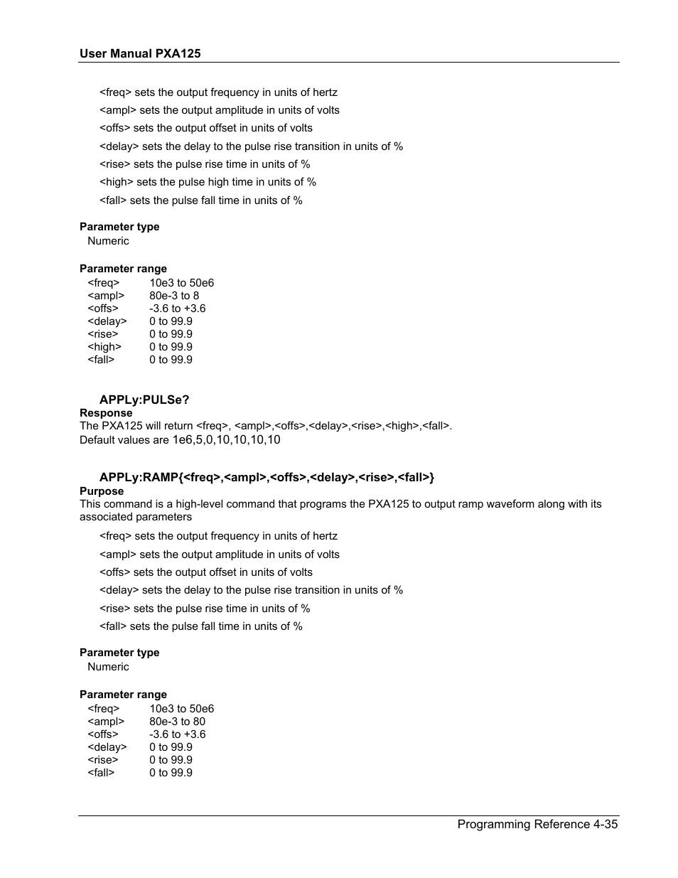 Teledyne LeCroy PXA125 User Manual | Page 153 / 219