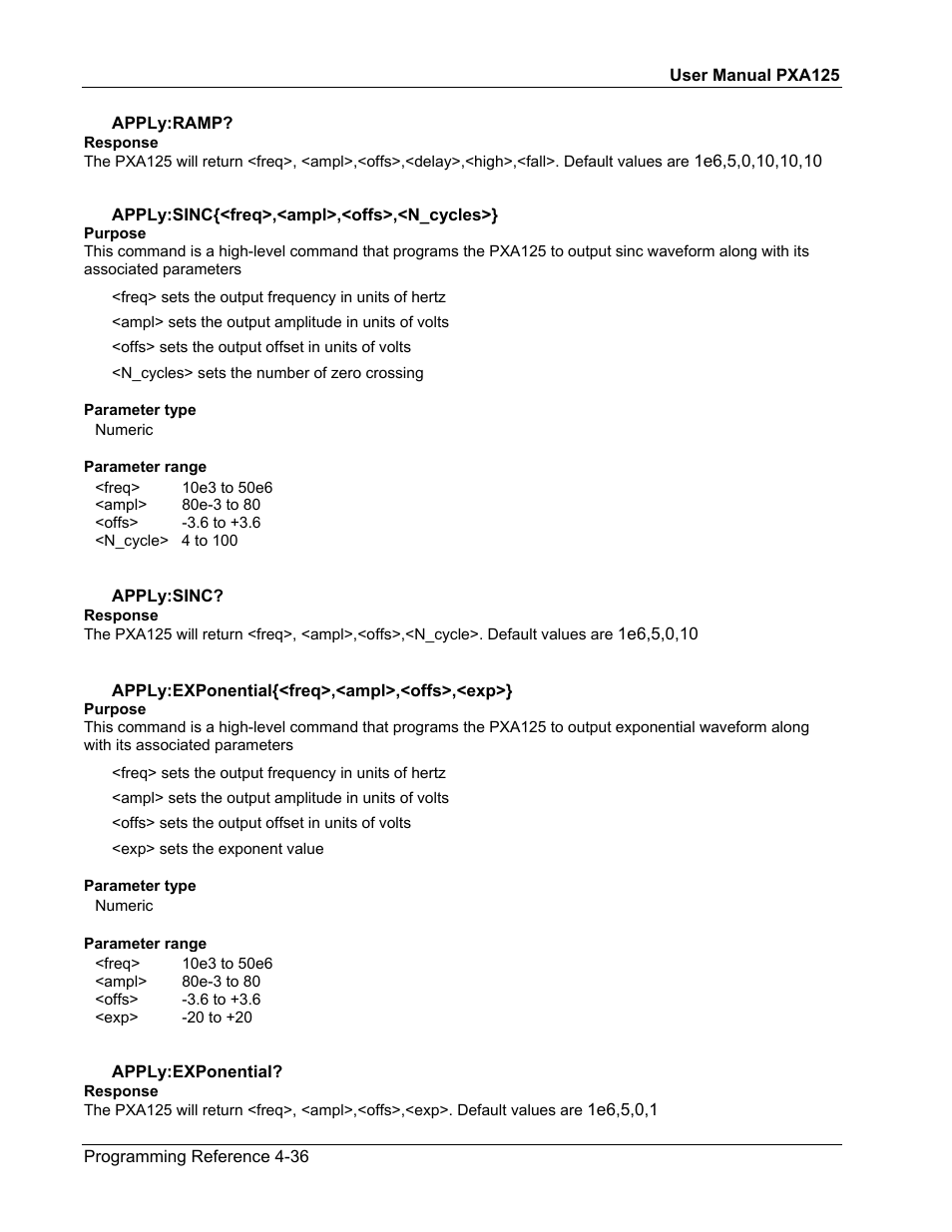 Teledyne LeCroy PXA125 User Manual | Page 154 / 219