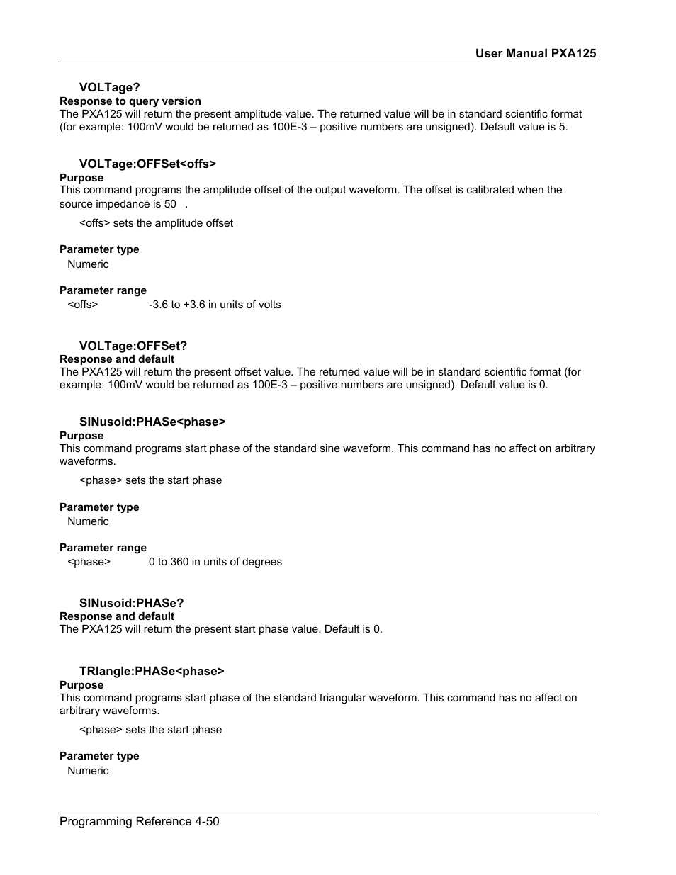 Teledyne LeCroy PXA125 User Manual | Page 168 / 219