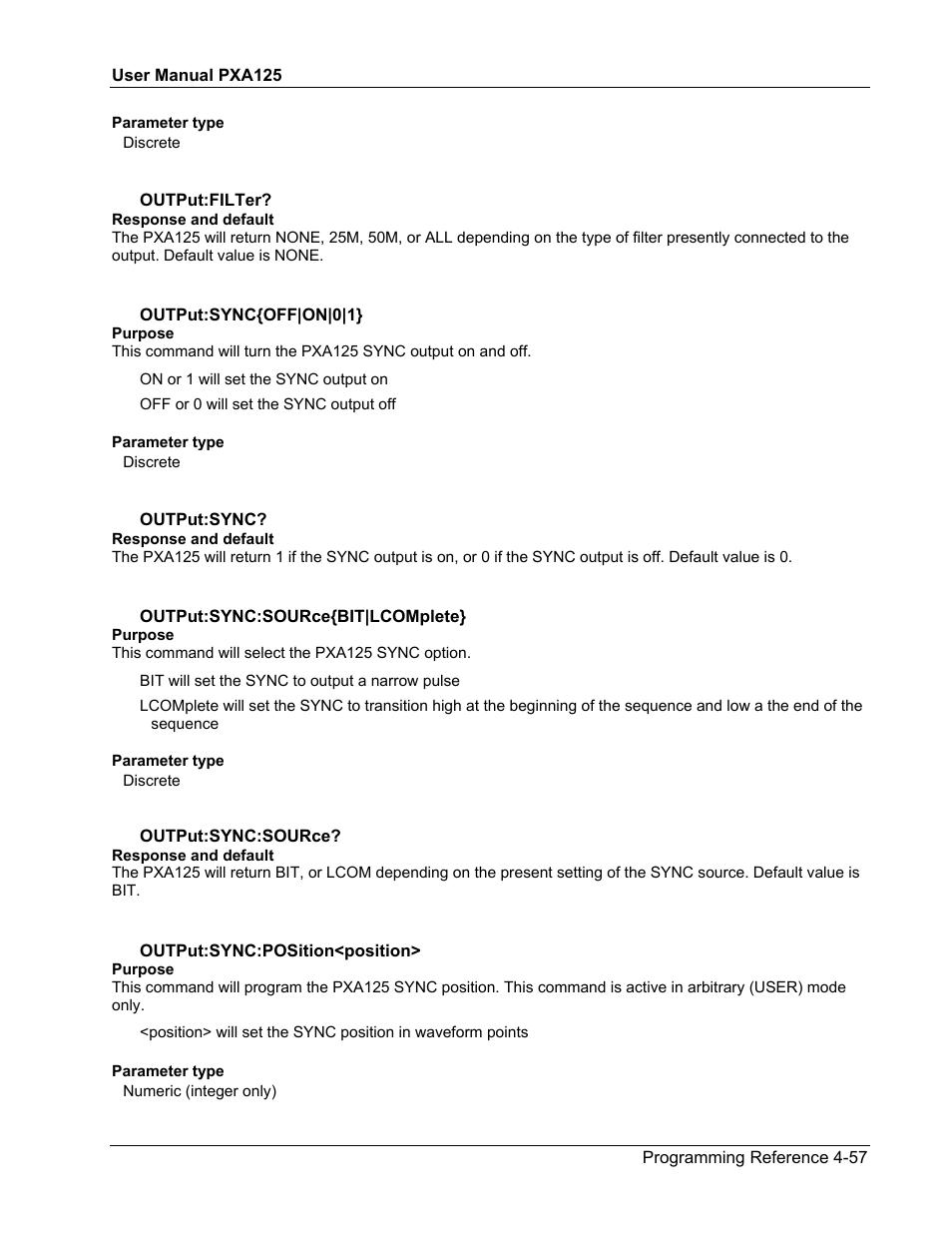 Teledyne LeCroy PXA125 User Manual | Page 175 / 219