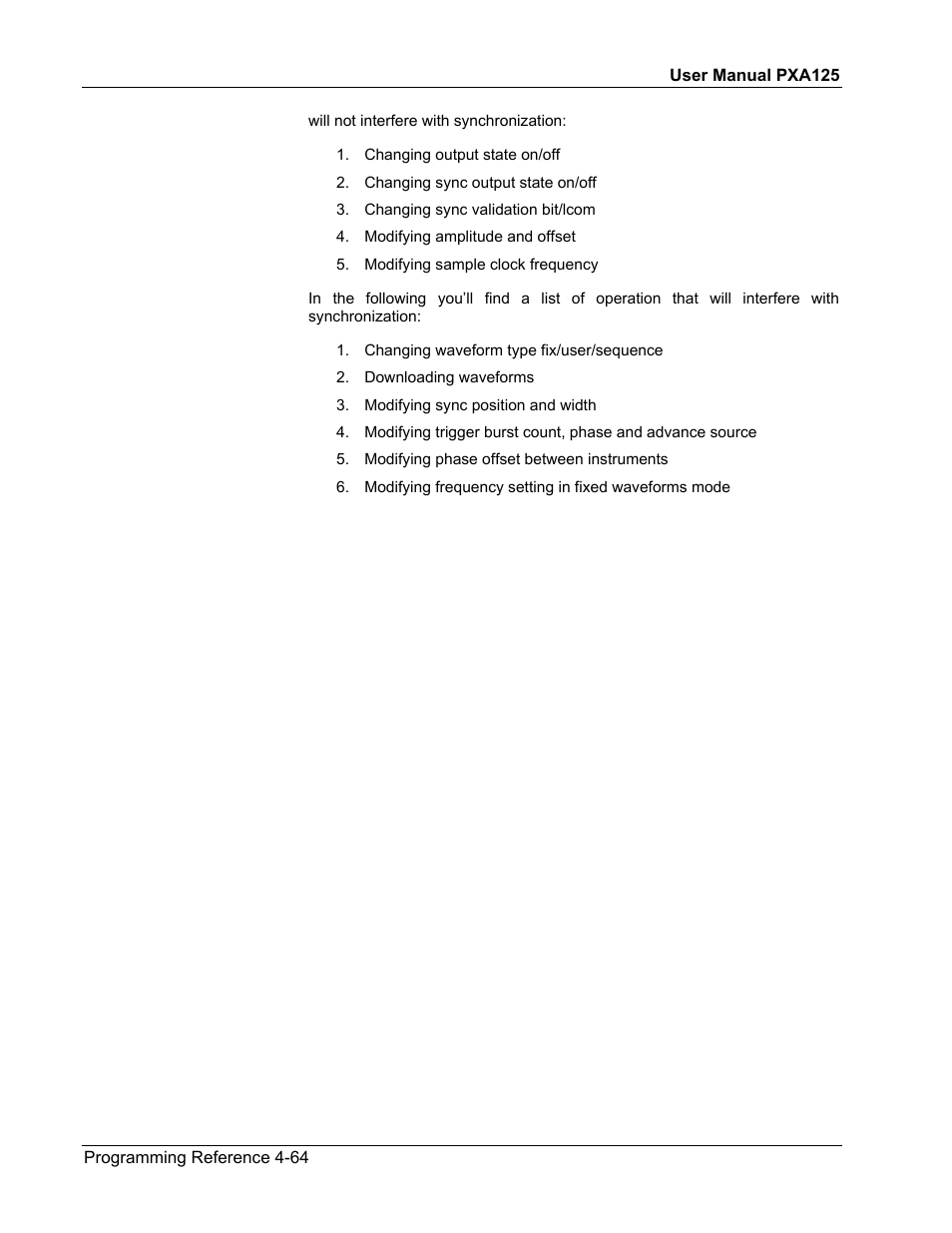 Teledyne LeCroy PXA125 User Manual | Page 182 / 219