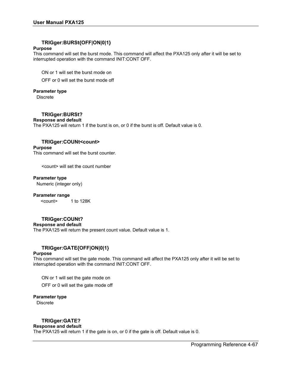 Teledyne LeCroy PXA125 User Manual | Page 185 / 219