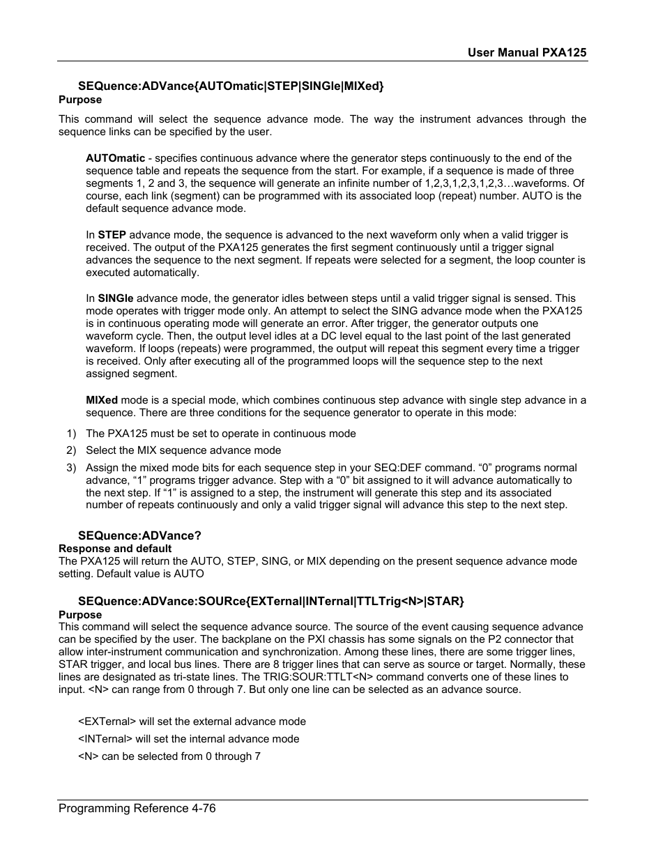 Teledyne LeCroy PXA125 User Manual | Page 194 / 219