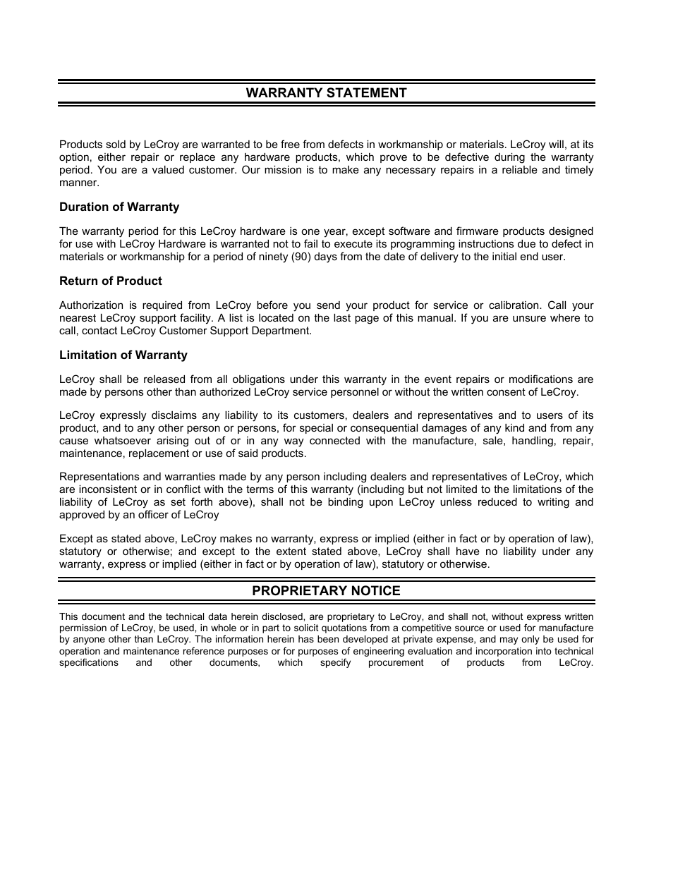 Teledyne LeCroy PXA125 User Manual | Page 2 / 219