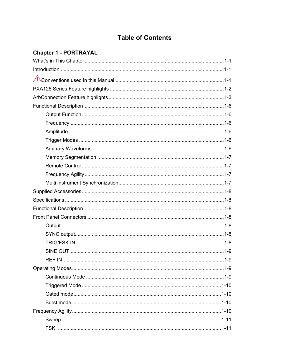 Teledyne LeCroy PXA125 User Manual | Page 3 / 219