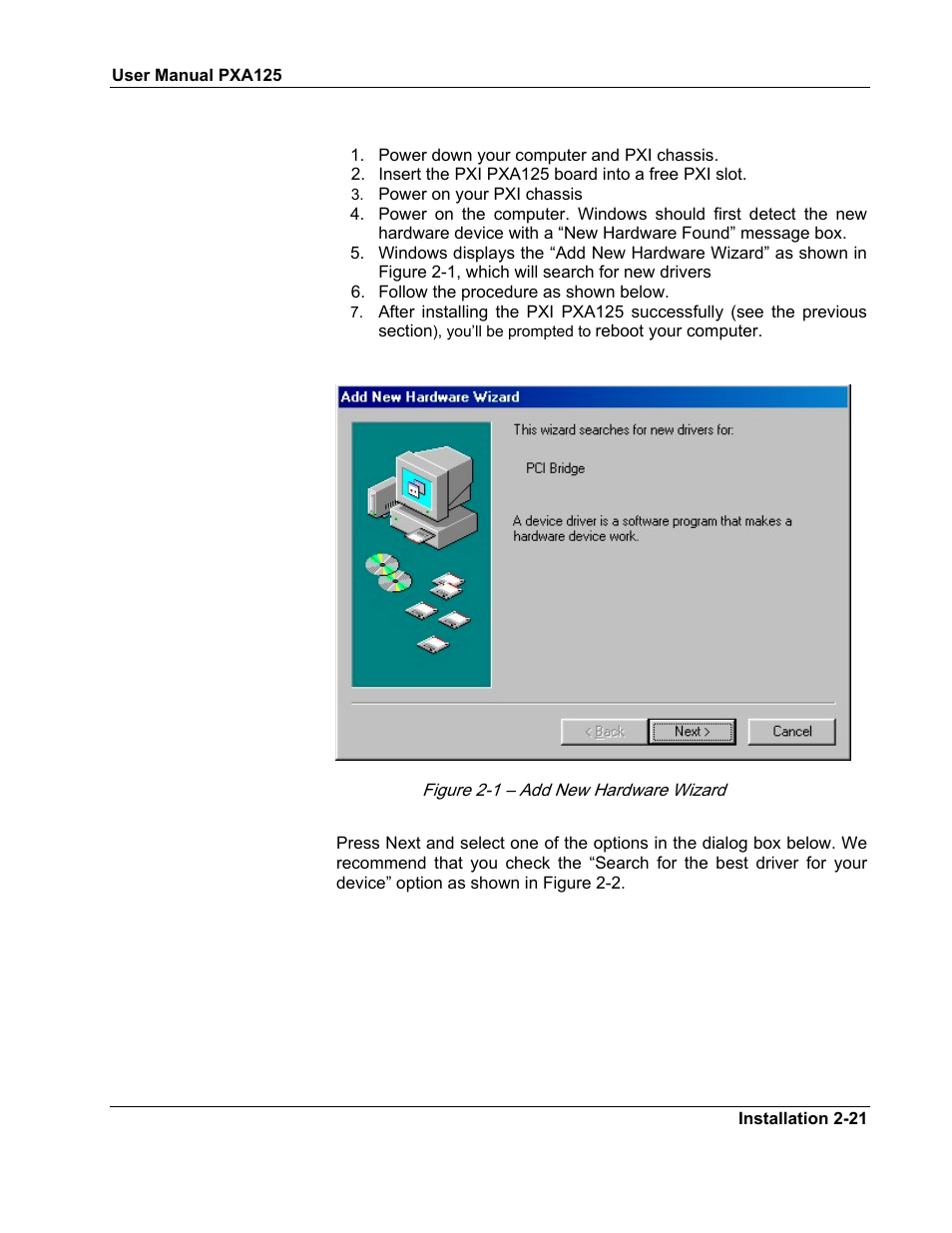 Teledyne LeCroy PXA125 User Manual | Page 35 / 219