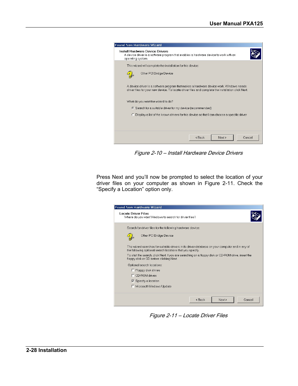 Teledyne LeCroy PXA125 User Manual | Page 42 / 219