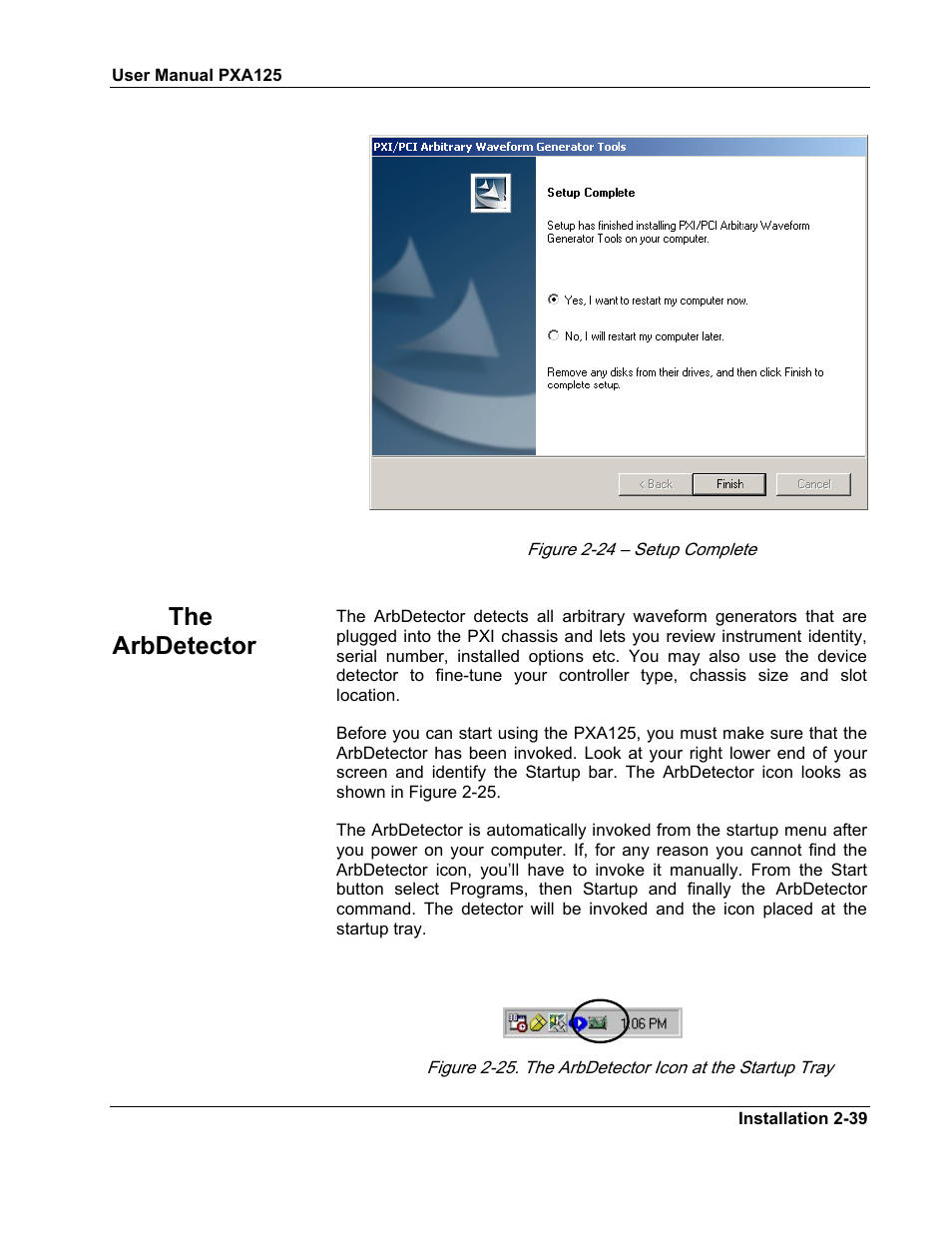 The arbdetector | Teledyne LeCroy PXA125 User Manual | Page 53 / 219