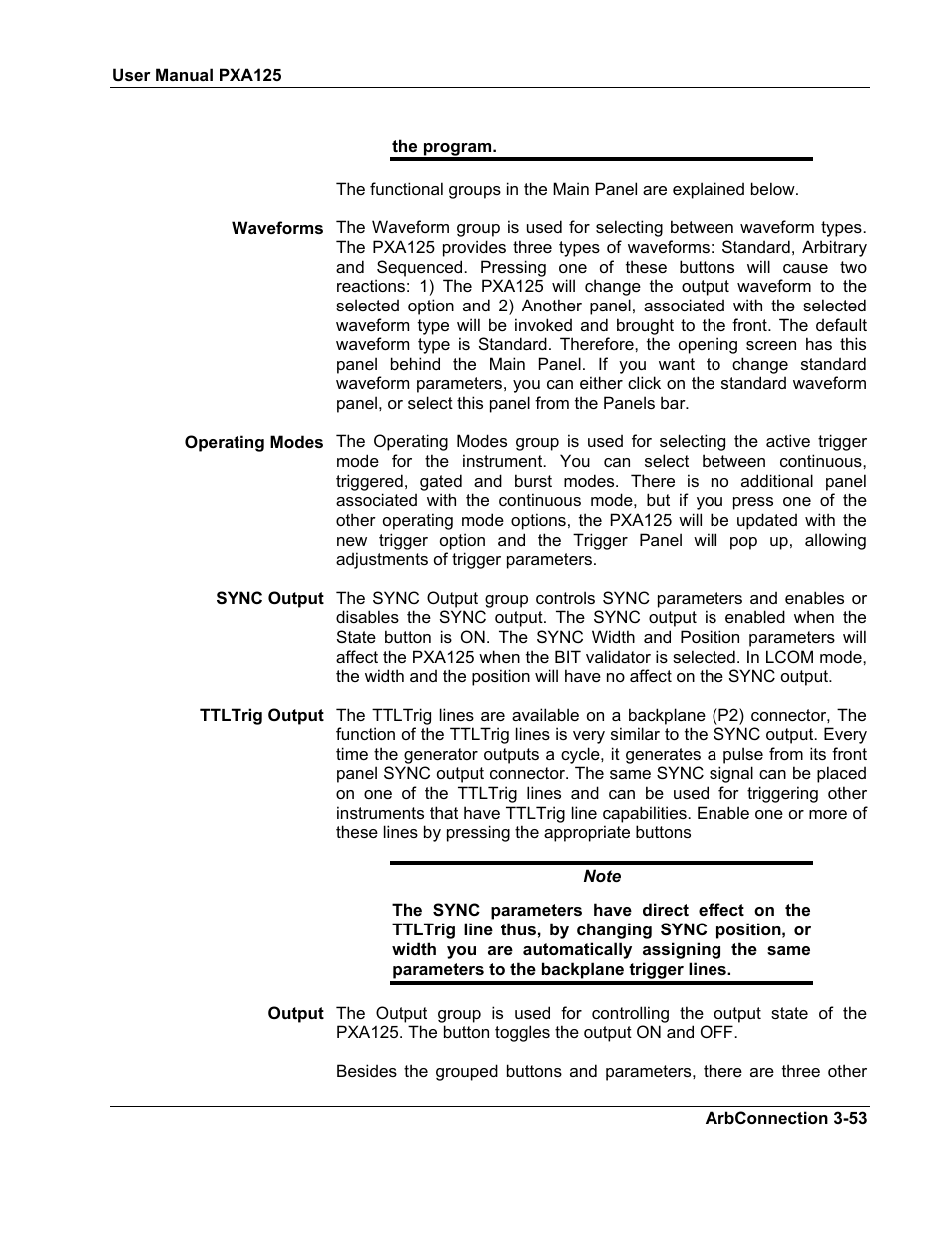 Teledyne LeCroy PXA125 User Manual | Page 67 / 219