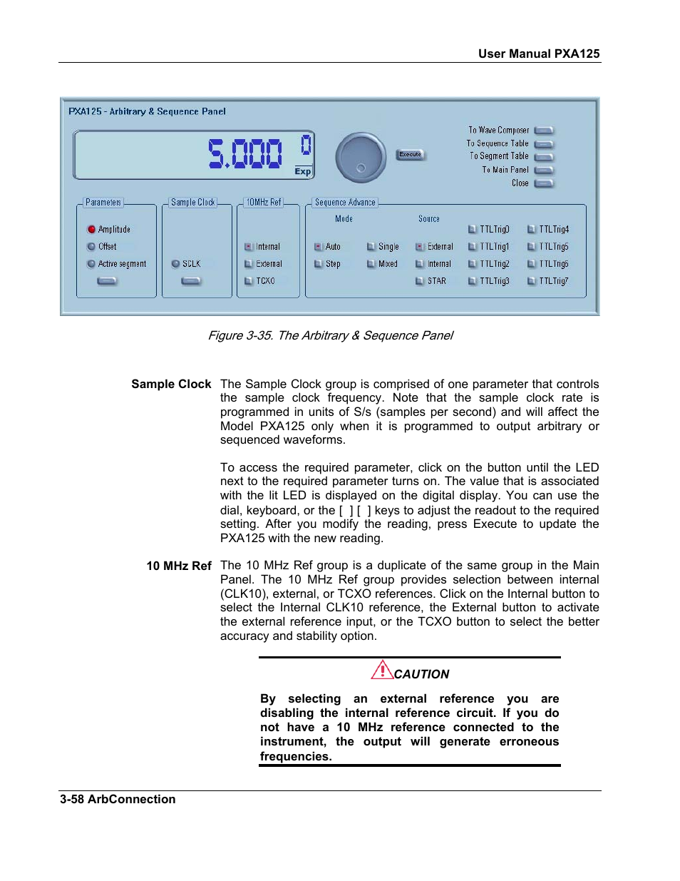 Teledyne LeCroy PXA125 User Manual | Page 72 / 219