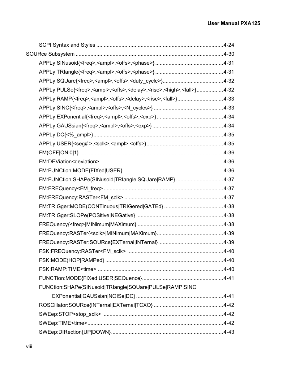 Teledyne LeCroy PXA125 User Manual | Page 8 / 219