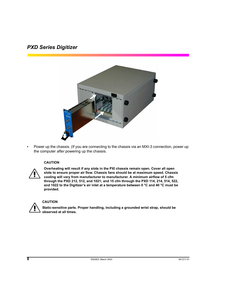 Pxd series digitizer | Teledyne LeCroy PXD Series User Manual | Page 12 / 42