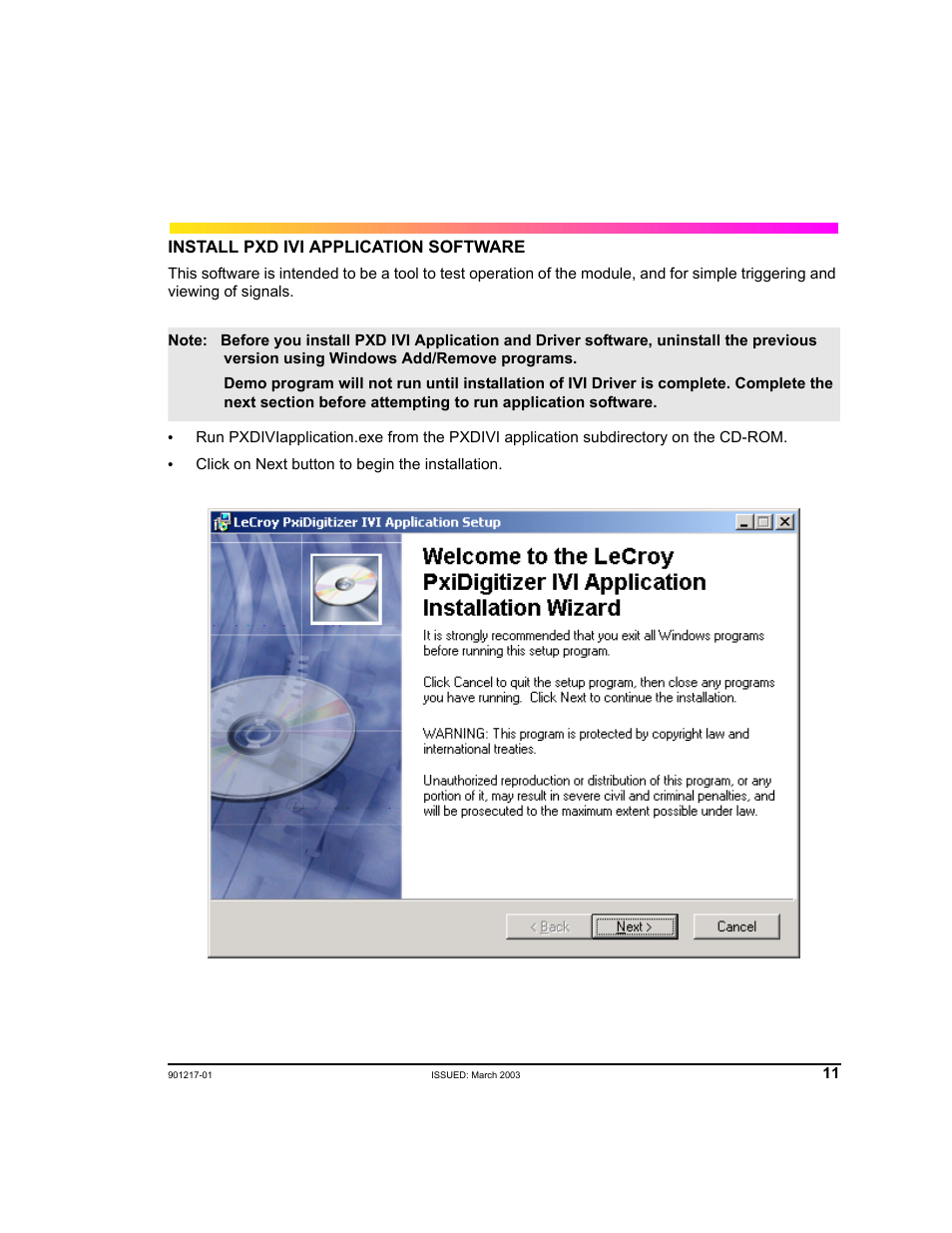 Teledyne LeCroy PXD Series User Manual | Page 15 / 42