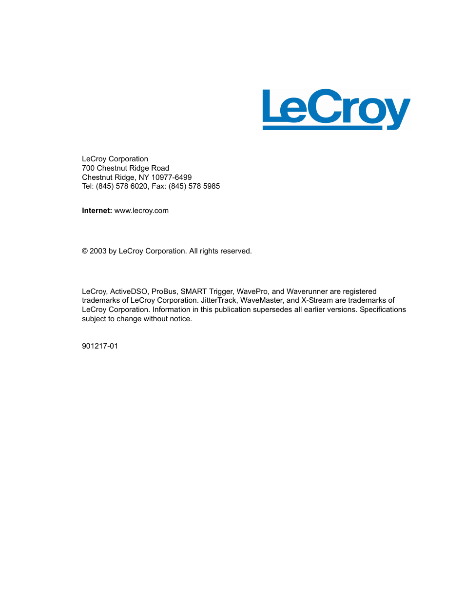 Teledyne LeCroy PXD Series User Manual | Page 2 / 42