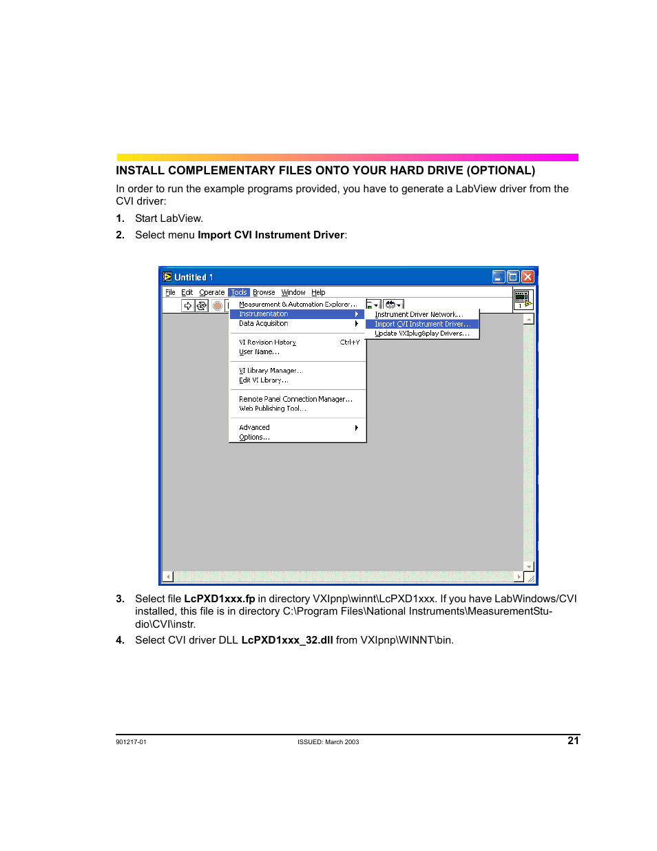 Teledyne LeCroy PXD Series User Manual | Page 25 / 42