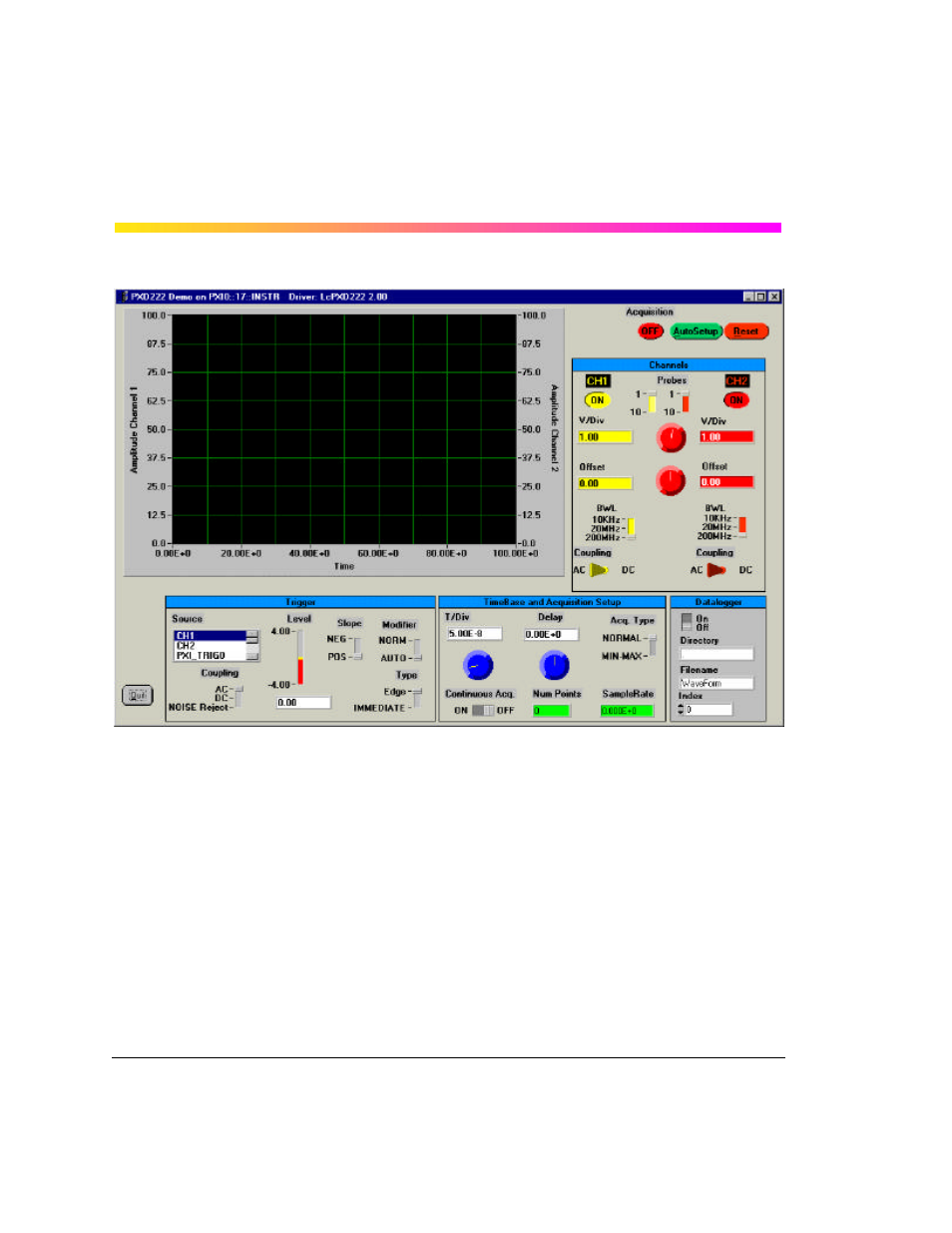 Pxd 222 digitizer | Teledyne LeCroy PXD222 User Manual | Page 26 / 38