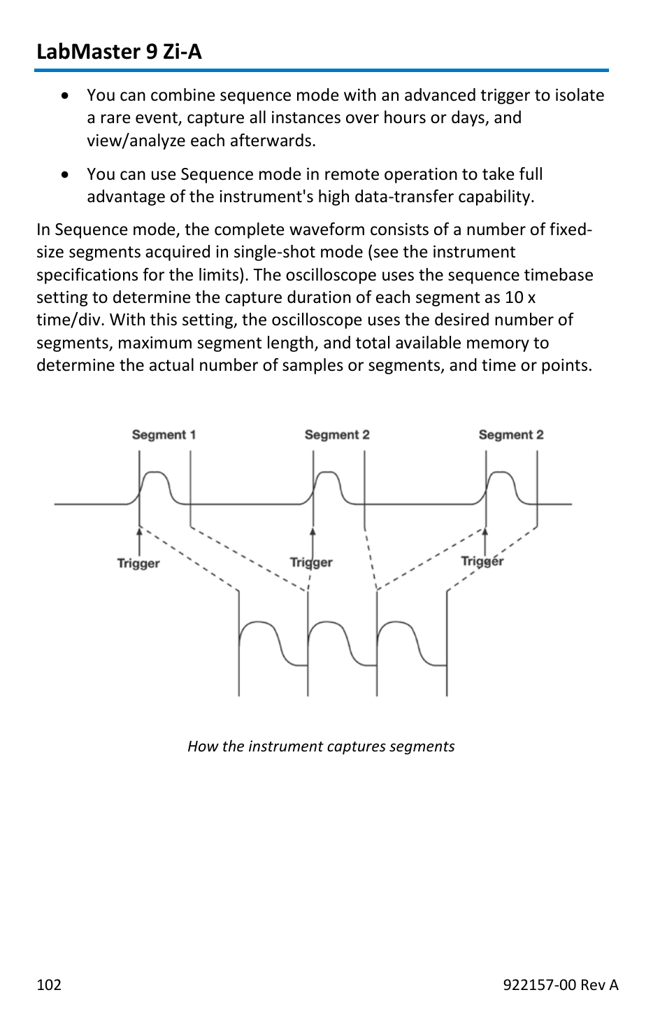 Labmaster 9 zi-a | Teledyne LeCroy LabMaster 9Zi-A User Manual | Page 110 / 264