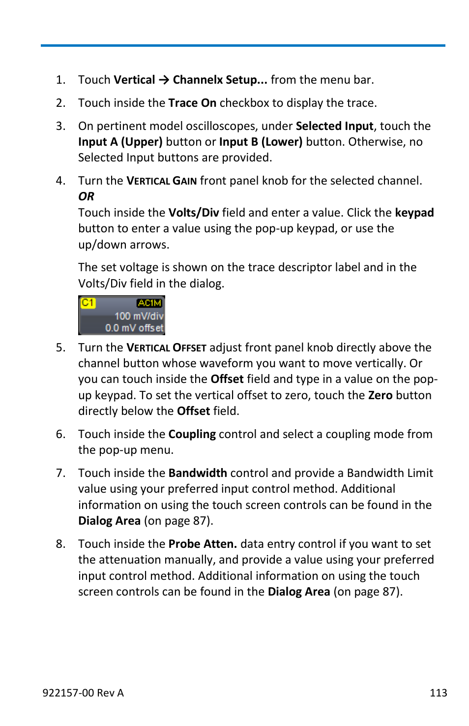 Teledyne LeCroy LabMaster 9Zi-A User Manual | Page 121 / 264