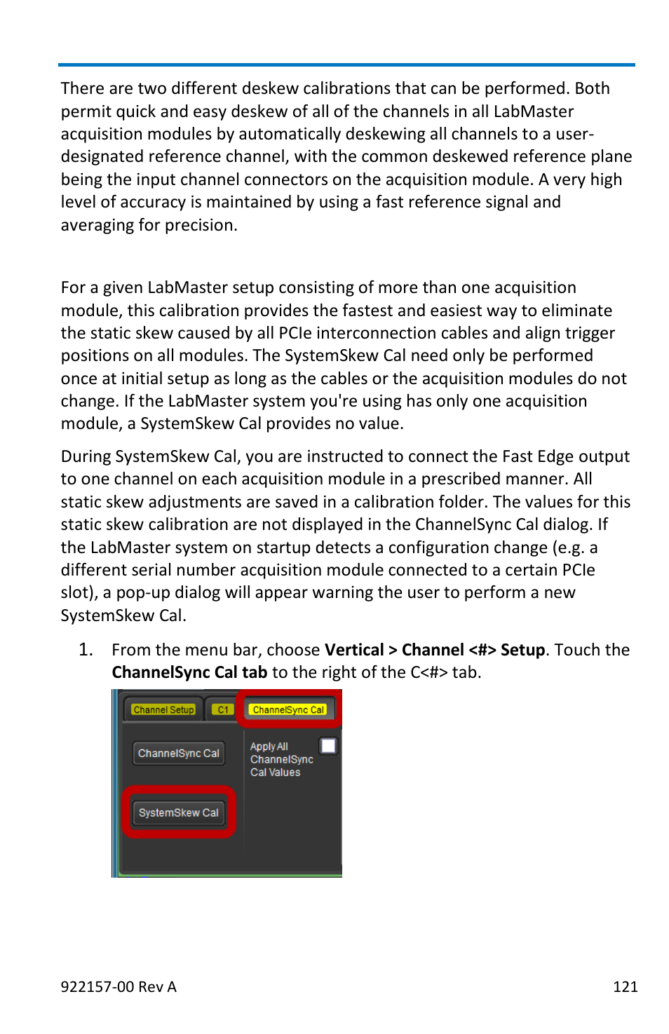Teledyne LeCroy LabMaster 9Zi-A User Manual | Page 129 / 264