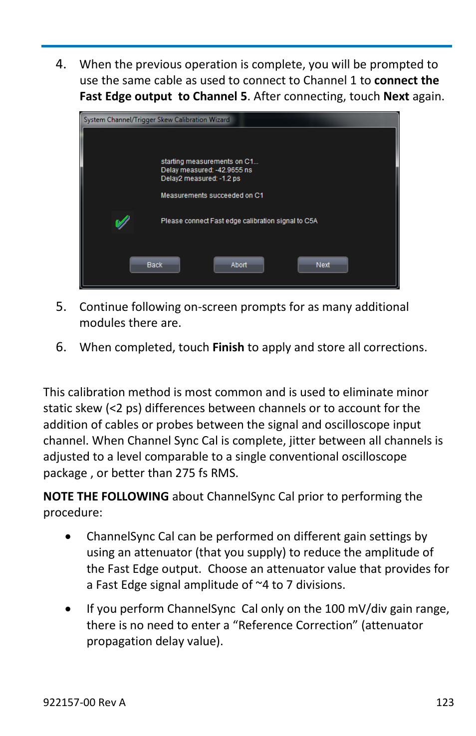 Teledyne LeCroy LabMaster 9Zi-A User Manual | Page 131 / 264